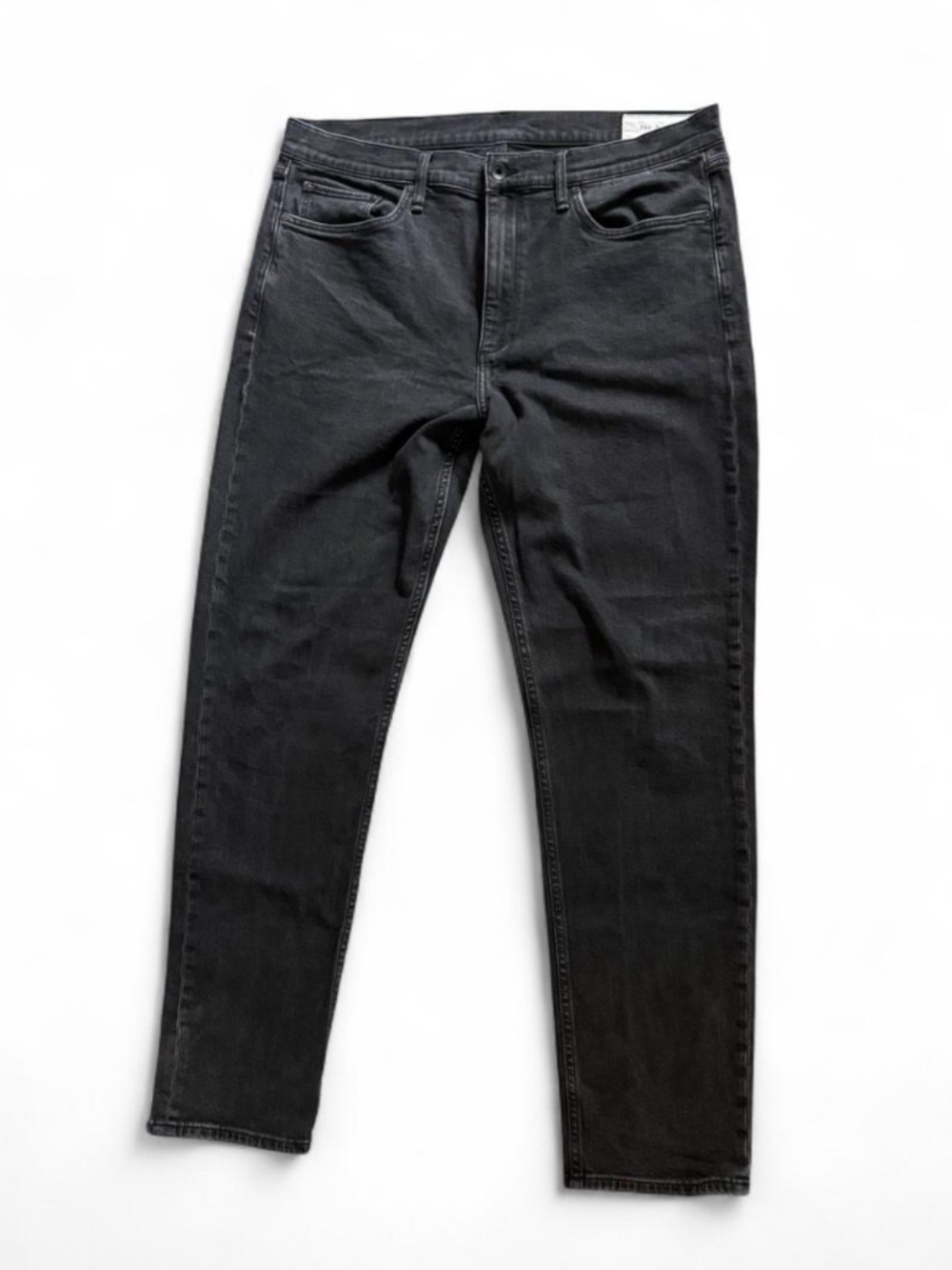 Men’s Rag & Bone Fit 2 Authentic Stretch Jeans in a Washed Black - Picture 2 of 8